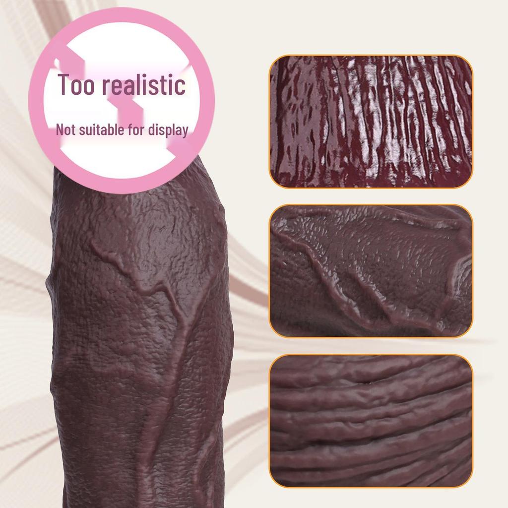 Realistic Suction Cup Penis Adult Toy - Soft Flesh Masturbator