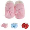 Crib Bebe Toddler Newborn Baby Shoes Winter Prewalker Warm Boots Bowknot