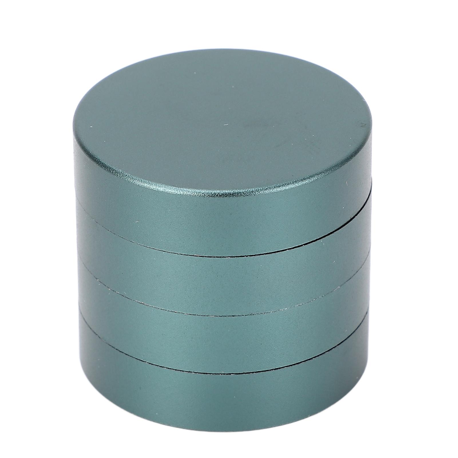 

4 Layer Billiard Chalk Case Portable Aluminum Round Pool Cue Chalk Holder Universal Black