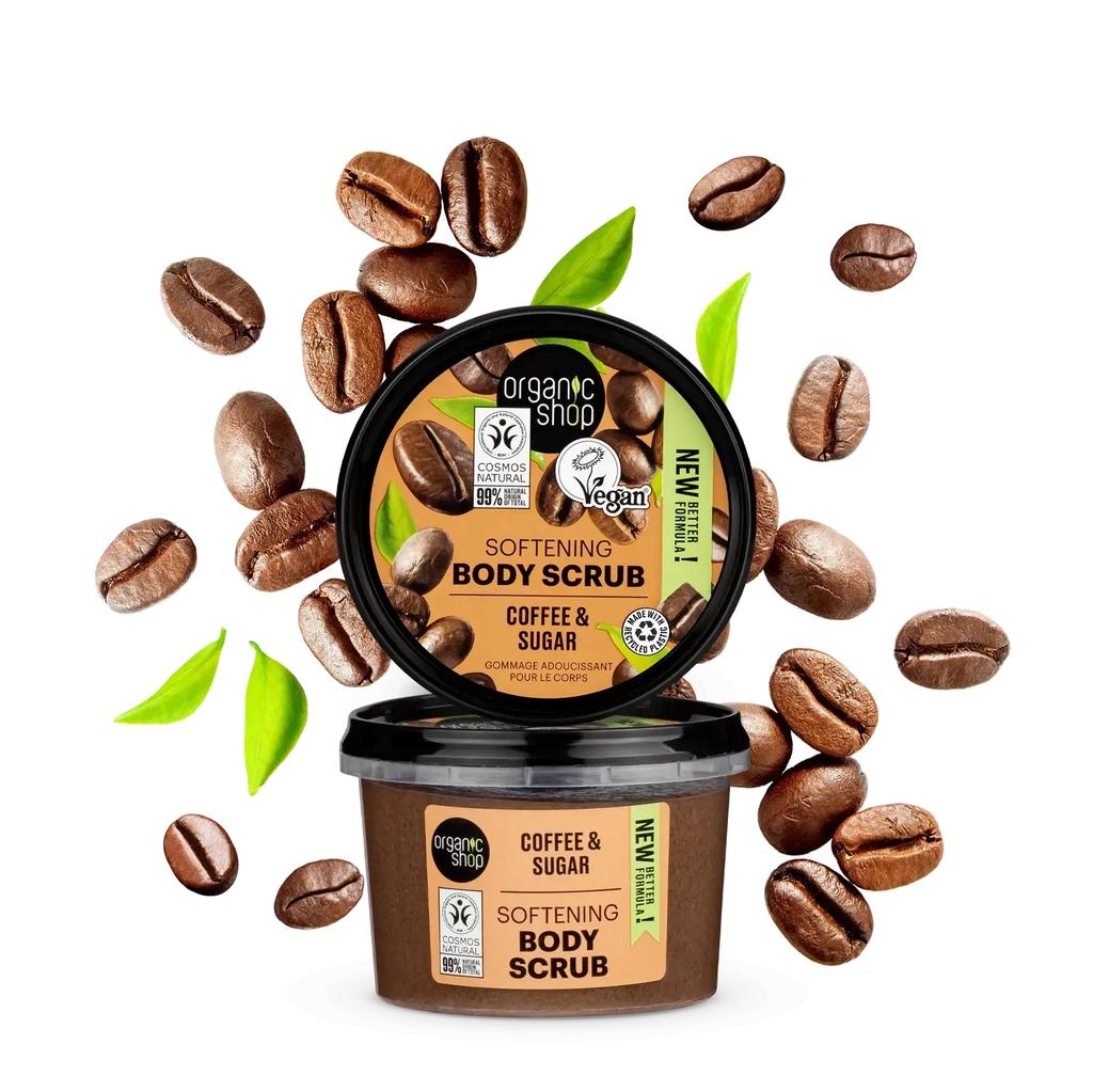 Скраб для тела Бразильский кофе Organic Shop 250 мл