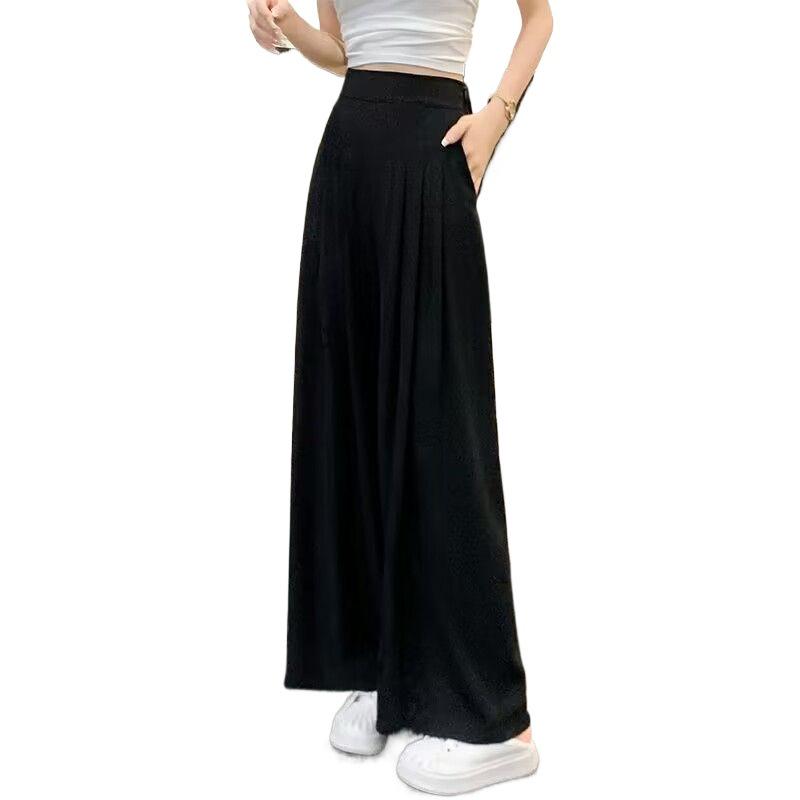 Summer Lightweight Wide-Leg High-Waisted Pants for Women - Age-Defying, Casual & Stylish