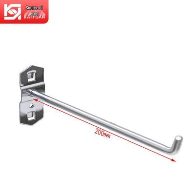 Pegboard Single Slanted Display Hooks