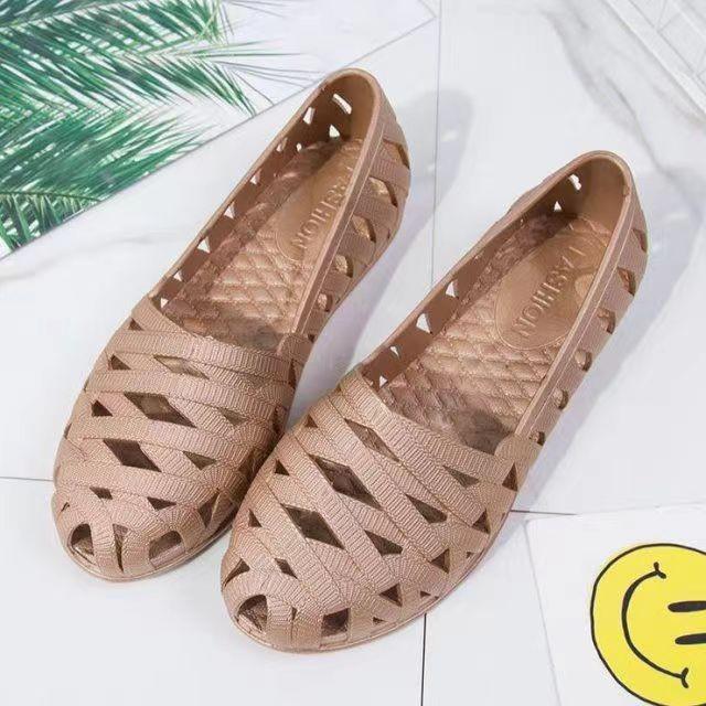 Women's Thick-Soled Bow Bathroom Slippers - Soft Sole, In Stock (Summer 2023)