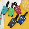 Creative Boarding Pass Cartoon Luggage Tags Design Id Identifier Label Tag Address Travel Accessories