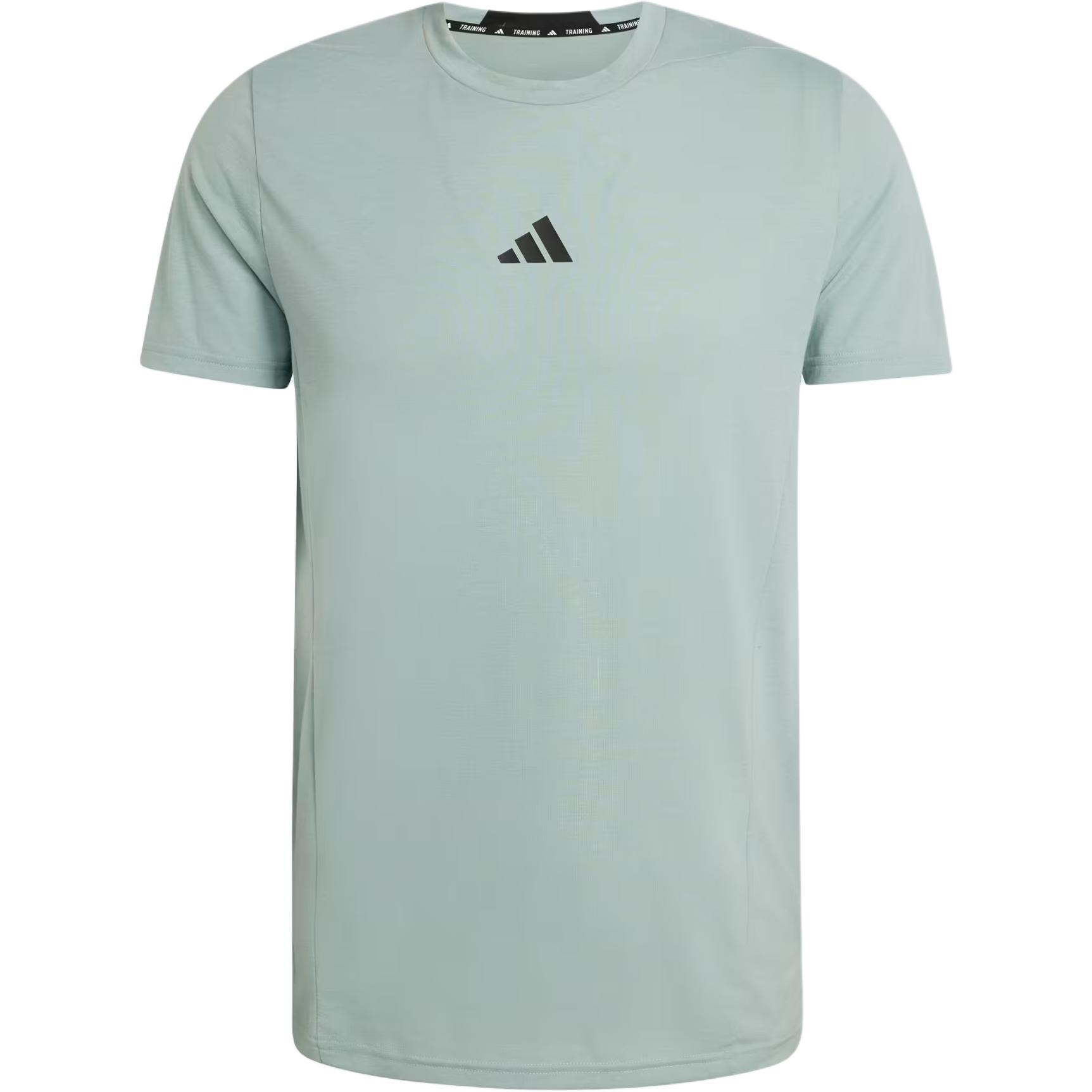 Adidas Designed For Training Round Neck Logo Slim Fit T-Shirt Men Tops KA7290 S