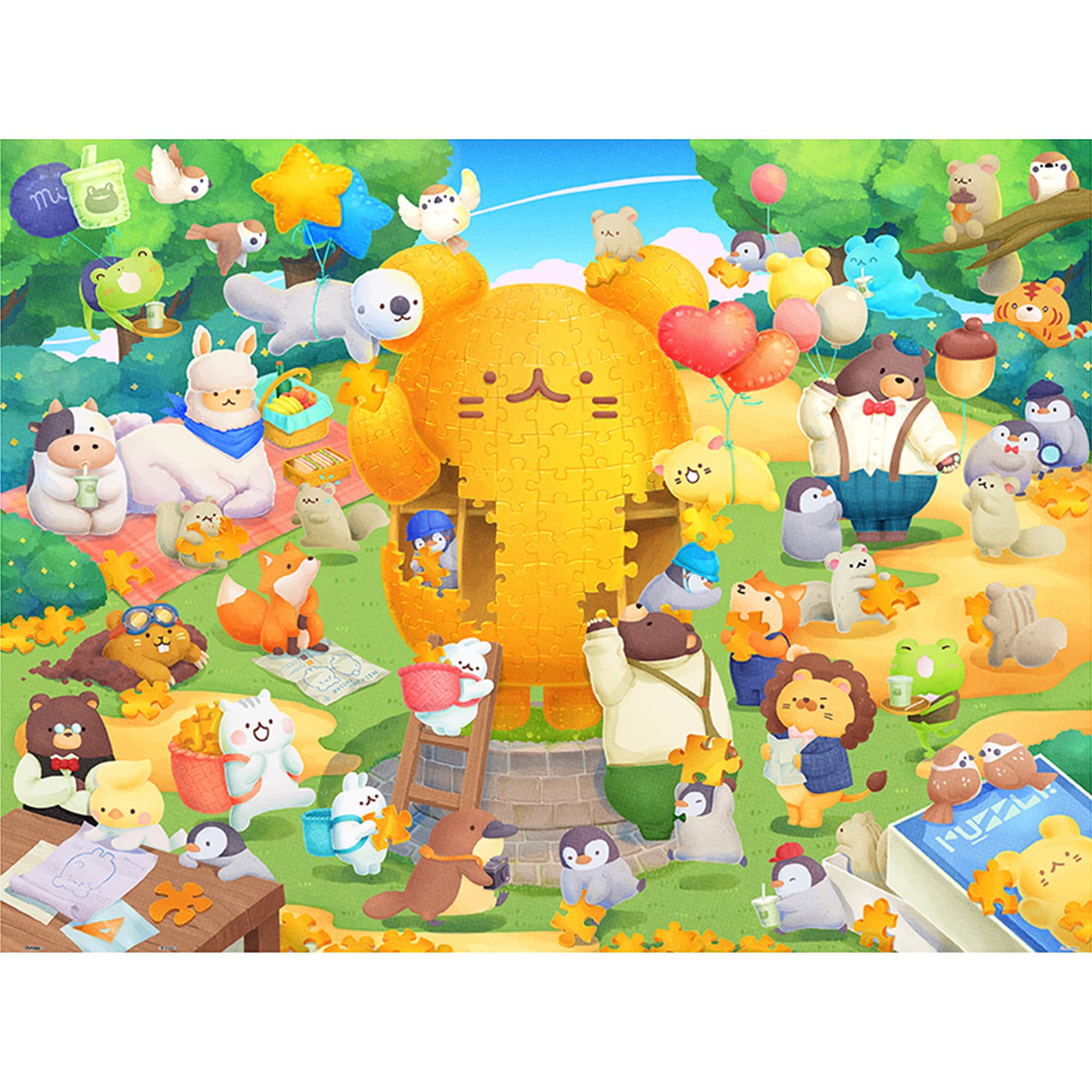 Pinto Plastic Jigsaw Puzzle No Broken 1200-Piece [micebox_Puzzle Fair] (45x59cm) Adult-Friendly, Challenging, Pieces, Click-together [H3700]