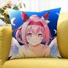 Haru U-Urara U-Umamusume   Various Sizes Square Pillow Case For Car Home Bedchamber Decor