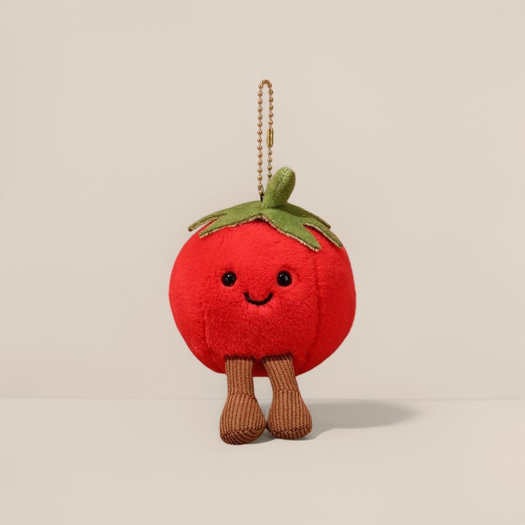 Plush doll pendants, vegetable, food and fruit figure pendants, small gifts
