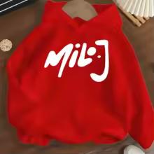 Hooded Sweatshirt Spring And Autumn New Style Boys And Girls Hoodie Cartoon Print Big Children