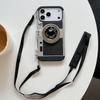 Kamera Muster Crossbody Lanyard Seil Handyhülle Für iPhone 17 16 15 14 13 12 11 Pro Max Weiche Stoßfeste Silikonhülle Mädchen