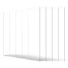 5-Pack PET/Plexiglass Sheets 24 X 36 Inch Plastic Sheets 0.04 Inch Thick
