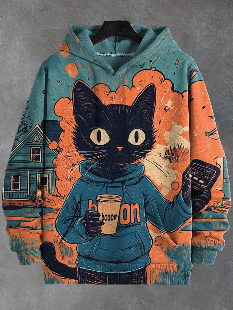 Fun Japanese Harajuku Children's Clothing Kids Hoodies Long Sleeve Casual Y2k Hoodie Spring Autumn Outdoor Boy Child Sweatshirt
