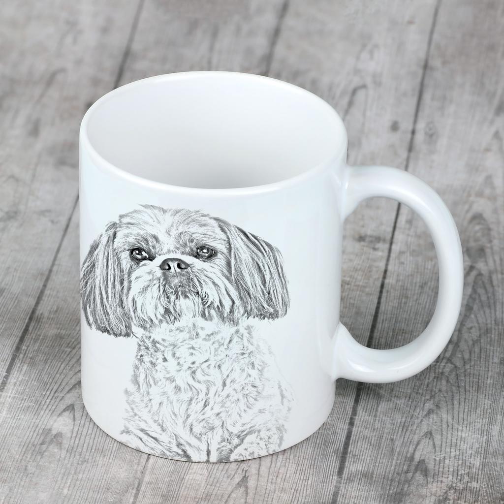 Shih Tzu, Chrysanthemum Dog - cup with a dog, cup with a photo, personalized gift from the Art-Dog brand