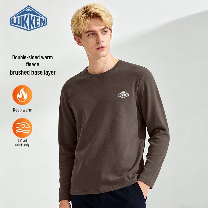 LUKKEN Men s Thermal Long Sleeve Base Layer T-Shirt L