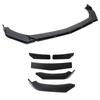 Verstellbarer 5-teiliger segmentierter Frontspoilerlippe für Skoda Fabia NJ PJ 2014-2026 Frontstoßstangen-Splitter Auto-Außen Sport Karosserie-Kit