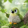 Cute Plush Toy Colorful Bird Family Fluffy Stuffed Soft Plush Vibrant Bird Toy Stuffed Animal for Kids Home Decor Birthday Gifts
