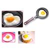 Mini Äggstekpanna Köksartiklar Frukost Kärlekspanna Pannkakspanna Hjärta Omelettpanna Jarhead Utan Lock Gjutjärn Svarta Artiklar