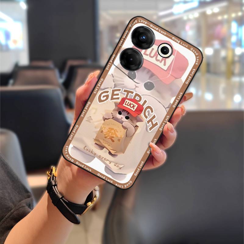 Waterproof TPU Phone Case For Tecno Camon20 Pro 5G/CK8n Durable Back Cover Anti-dust Phone Pouch Couple Dirt-resistant