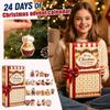 2D Christmas Advent Calendar Countdown Calendar for Kids and Adults