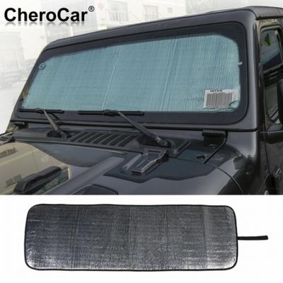 Windschutzscheiben-Sonnenschutz Hitzeschutz UV-Schutz Sonnenblende Schutz für Jeep Wrangler JL JT