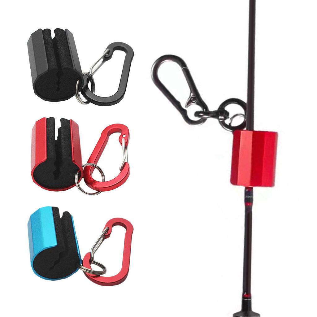 Creek Rod Clip with Keychain Fly Rod Holder Light Weight Accessories Wearable