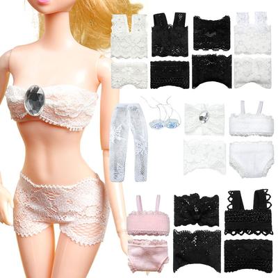 Sexy Clothes Accessories Doll Underwear Lace Homewear Bra Dress Pajamas