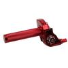 For ATV Quad Bike Motocross Moped Scooter Bike CNC Aluminum Parts 7/8" 22mm Universal Motorcycle Accelerator Throttle Twist Grip,Red.