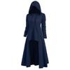 Top a mantella in maglia con cappuccio Retro Manica lunga Taglie forti Moda Abbigliamento Donna