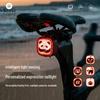 Rockbros Smart Sensor Bicycle Expression Tail Light