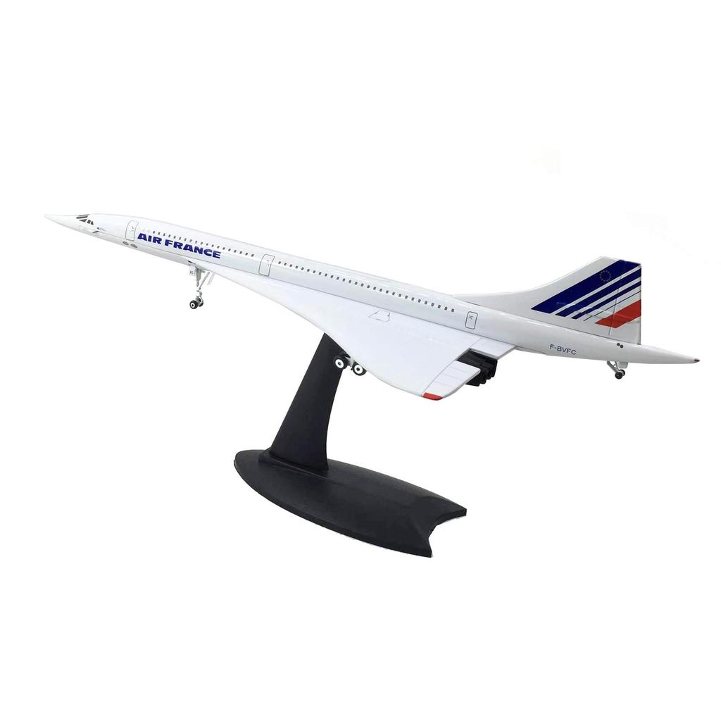 1:200 Scale Air France-British Airways Concorde Alloy Model - Civil Aviation Collectible Gift
