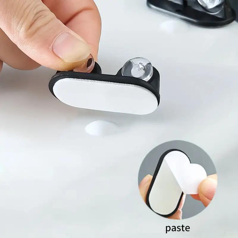 4pcs Adhesive Pulley Storage Box Casters Trash Can Self-Adhesive Furniture Caster Wheel Home Silent No Scratches Box Wheels