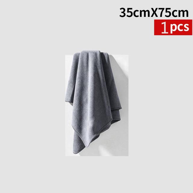 35cmX75cm High-end Microfiber Auto Wash Towel Car Cleaning Drying Cloth Hemming Car Care Cloth Detailing Car Wash Towel
