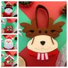 Gift DIY Xmas Candy Bag House Decoracion Portable Elk Handbag DIY Christmas Bag Toy  Kindergarten