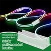 5Pcs Clear Adhesive Wall Mount LED Strip Light Plant Stem Holder Multipurpose No Drill Plastic Bracket