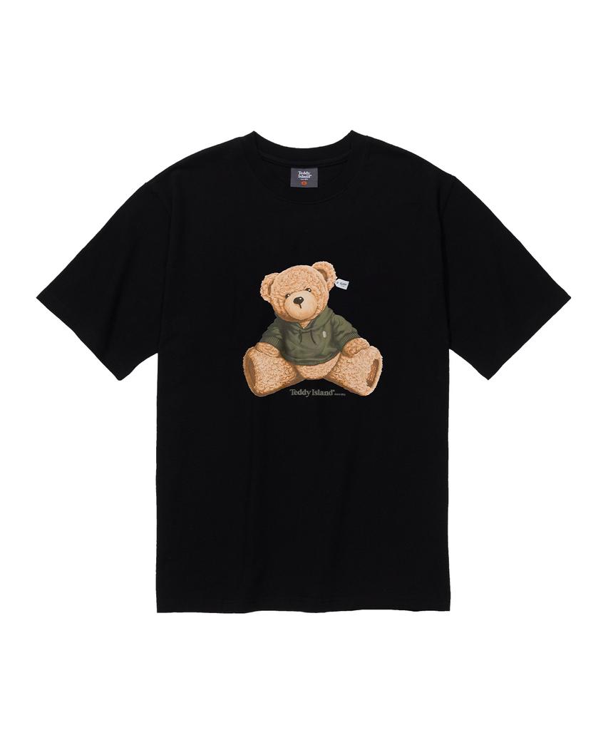 TEDDYISLAND Real Teddy Short Sleeve Black