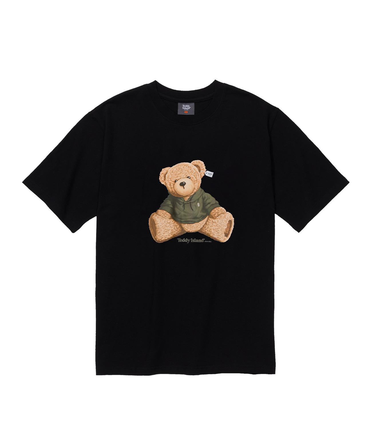 Teddy Island Real Teddy Short Sleeve Black Black/L