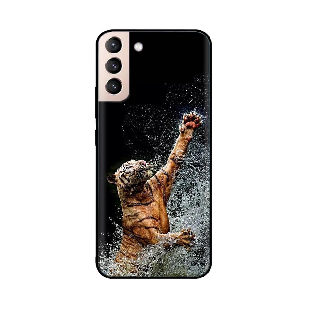 Silicone Case For Samsung Galaxy S21FE Case S21 Ultra 5G Soft TPU Phone Case S21 FE Fundas For Samsung S21 Plus s21+ S 21 Cover