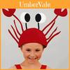 Funny Lobster Crab Hat For Kids And Adults Cute And Quirky Party Headwear For Festivals And Performances Handmade Fabric Material