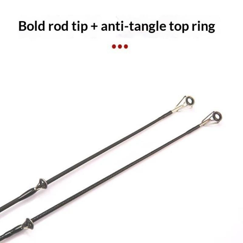 1.65M 1.8M 2.1M Ultralight Fishing Rod M Fishing Rod Carbon Hard Adjustable Insertion Lure Rod
