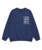 YESEYESEE C-Logo Sweatshirt Cobalt Blue