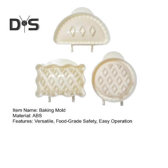 Mini Hand Pie Molds Set Classic Mini Dough Presser Pocket Pie Molds One Press Hand Pie Maker for Parties Bakeries Birthdays