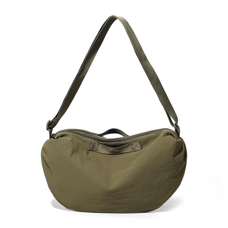 Men Crossbody Bag Large Capacity Chest Bag Women's Lightweight Shoulder Bag