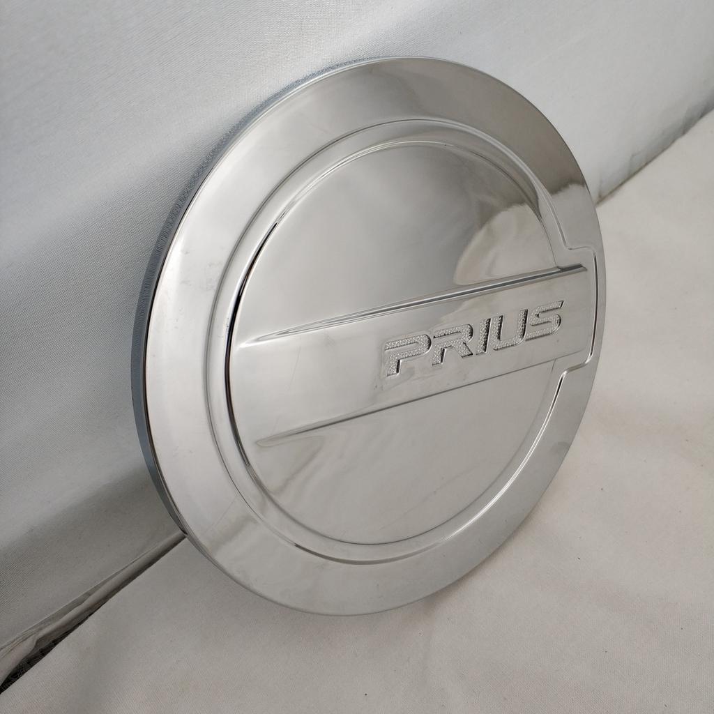 New Car Gloss Black Accessories Plated Fuel Tank Covers Cap Exterior Trim Paste Style 2010 2012 For Toyota Prius Prius30 30