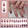 Coffin Nail Tips Fake Nail Glues On Nail Stick On Nail Press On Nail Artificial False Nail for Womens Girls