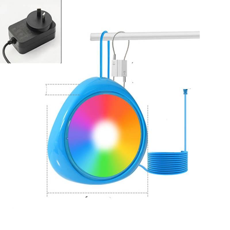 

Бассейн 2 в 1 Погружные светодиодные фонари Пульт IP68 Водонепроницаемый Музыка Bluetooth 10w AU