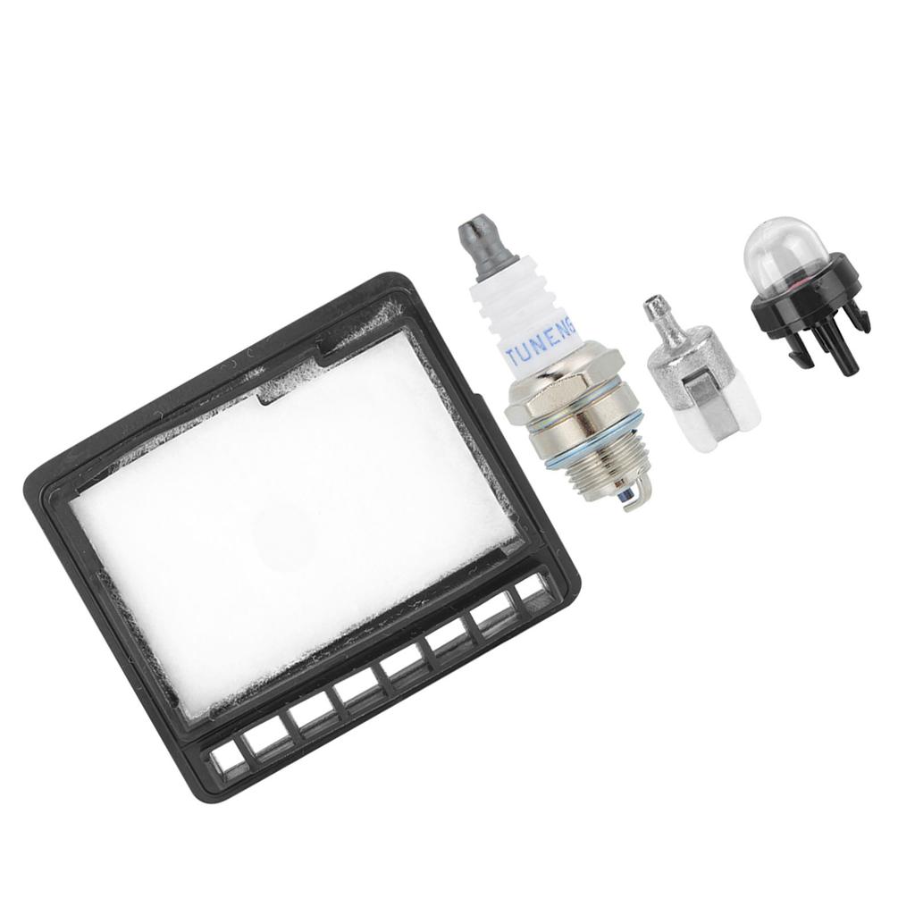 Chainsaw Air Filter Sparking Plug Primer Bulb Set Fit for Echo CS3000 CS-3450 CS340