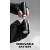 Aluminum Alloy Laser Flashlight USB C Rechargeable 1200mAh Battery Long Range Beam Underwater Diving Hunting Search Light