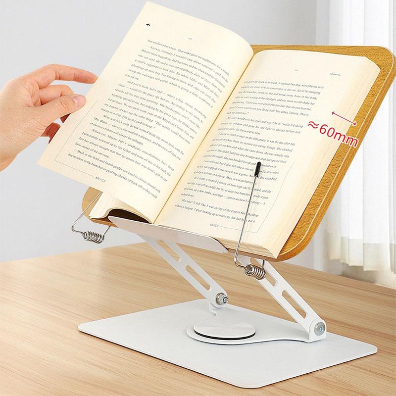 Support De Lecture Livre Rests Book Clamp Reading Stand Reading Book Support Stand For Lying Down Transparent Book Stand Ydj01
