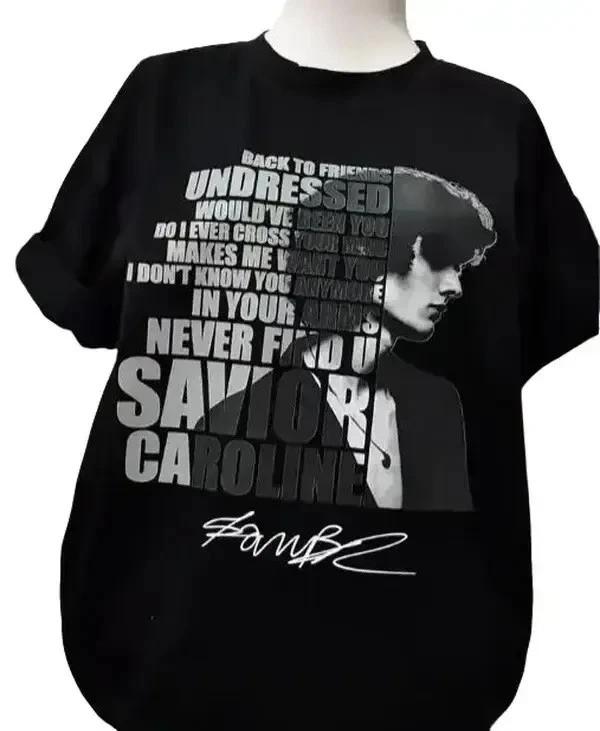 

HOT Sombr Live 2025 Tour Sommer Concert Fan Gifts Unisex T-Shirt Unisex T-Shirt L