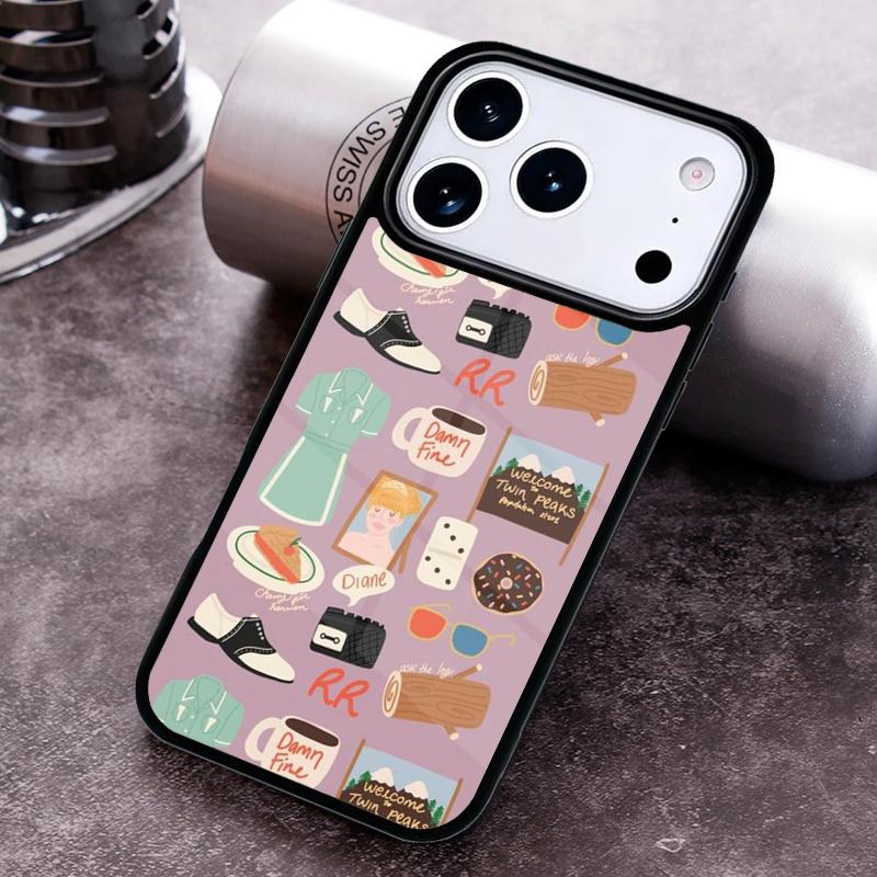Welcome To Twin Peaks soft Phone Case For iPhone 17,16e,15,14,13,12,11,Mini,Pro,MAX soft Silicone Cover